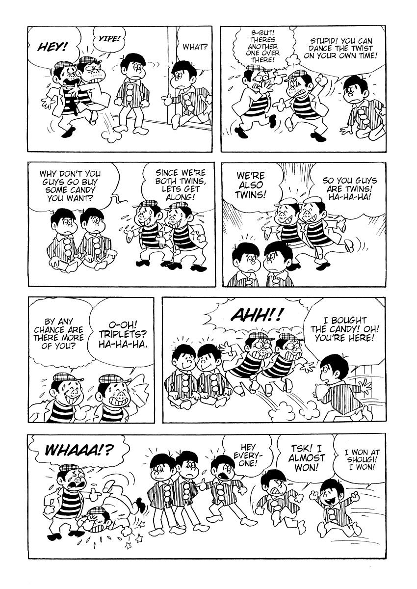 Osomatsu-kun Chapter 1.2 page 13 - Chapter 1 v2 : Burglers Surprised by Sextuplets!