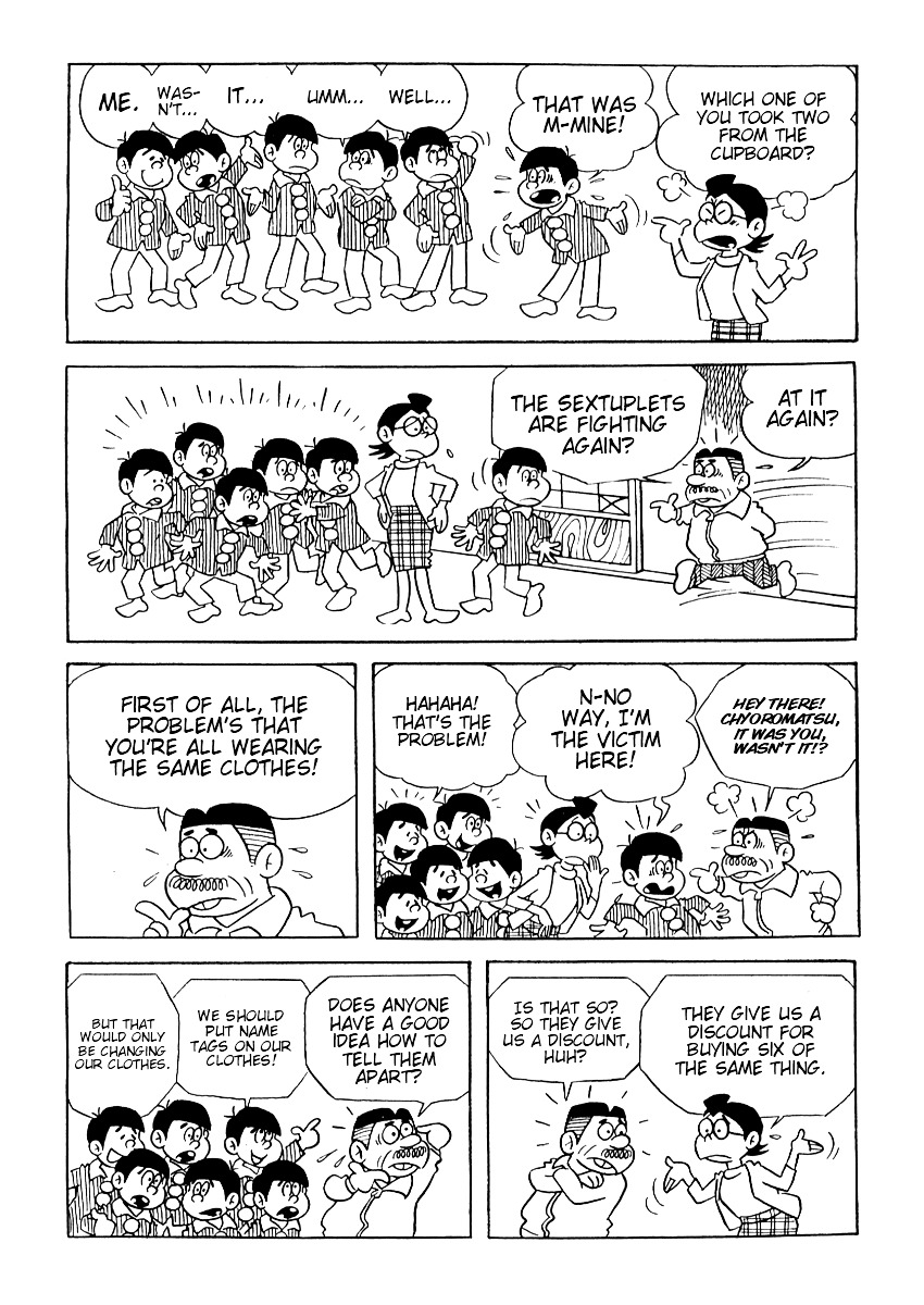 Osomatsu-kun Chapter 1.2 page 9 - Chapter 1 v2 : Burglers Surprised by Sextuplets!