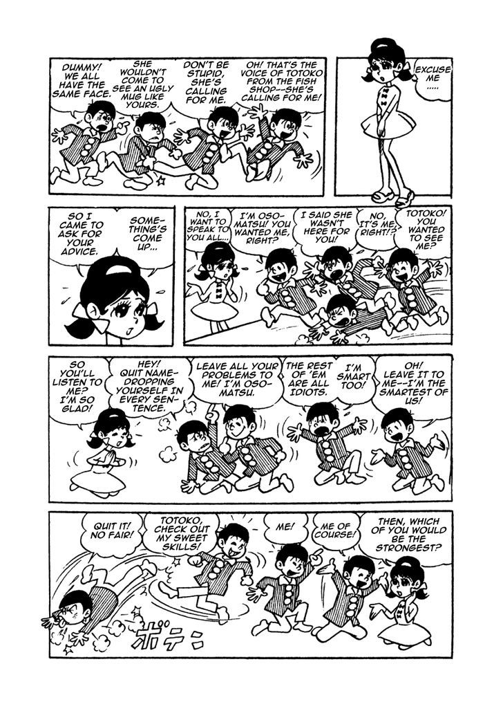 Osomatsu-kun Chapter 10 page 2 - Chapter 10 : Tag Team Beatdown