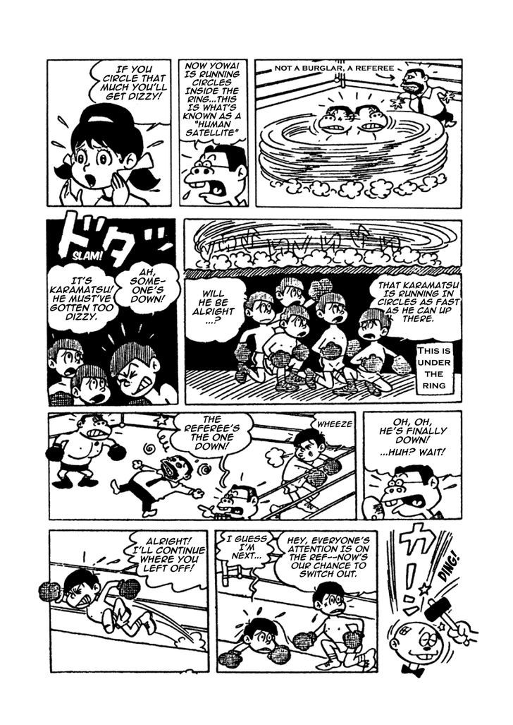 Osomatsu-kun Chapter 10 page 7 - Chapter 10 : Tag Team Beatdown
