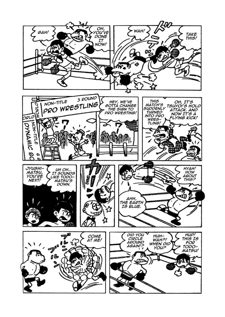 Osomatsu-kun Chapter 10 page 8 - Chapter 10 : Tag Team Beatdown