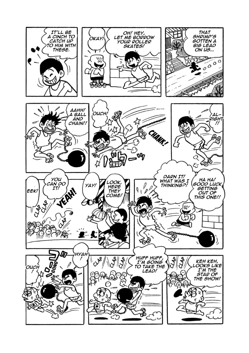 Osomatsu-kun Chapter 12 page 12 - Chapter 12 : I Won't Lose To No Sextuplets!