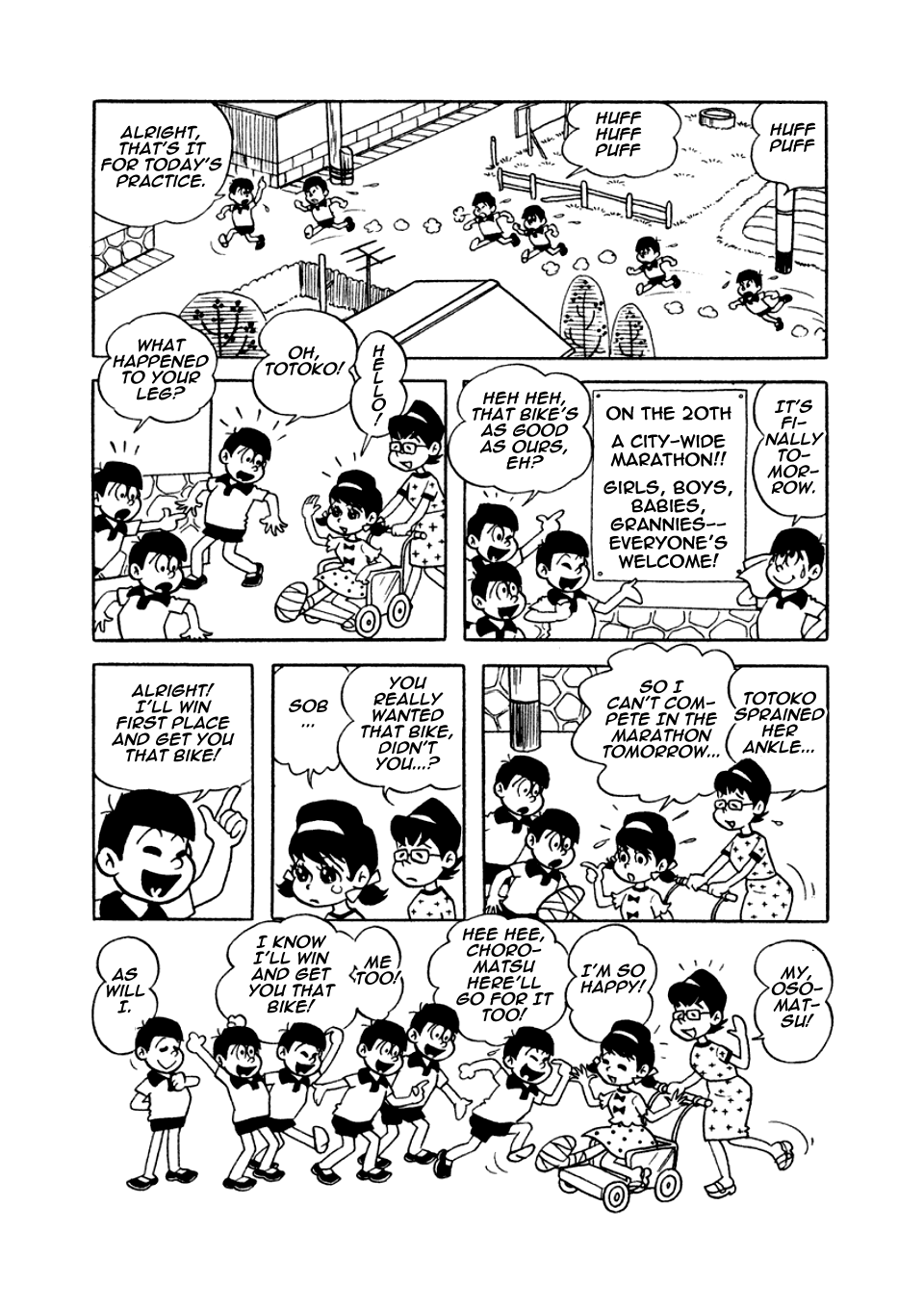 Osomatsu-kun Chapter 12 page 2 - Chapter 12 : I Won't Lose To No Sextuplets!