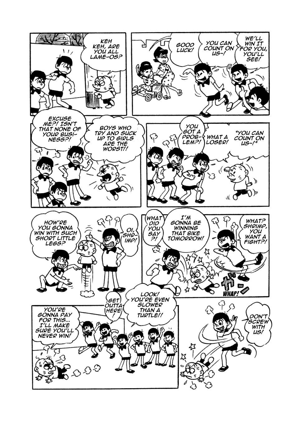 Osomatsu-kun Chapter 12 page 3 - Chapter 12 : I Won't Lose To No Sextuplets!