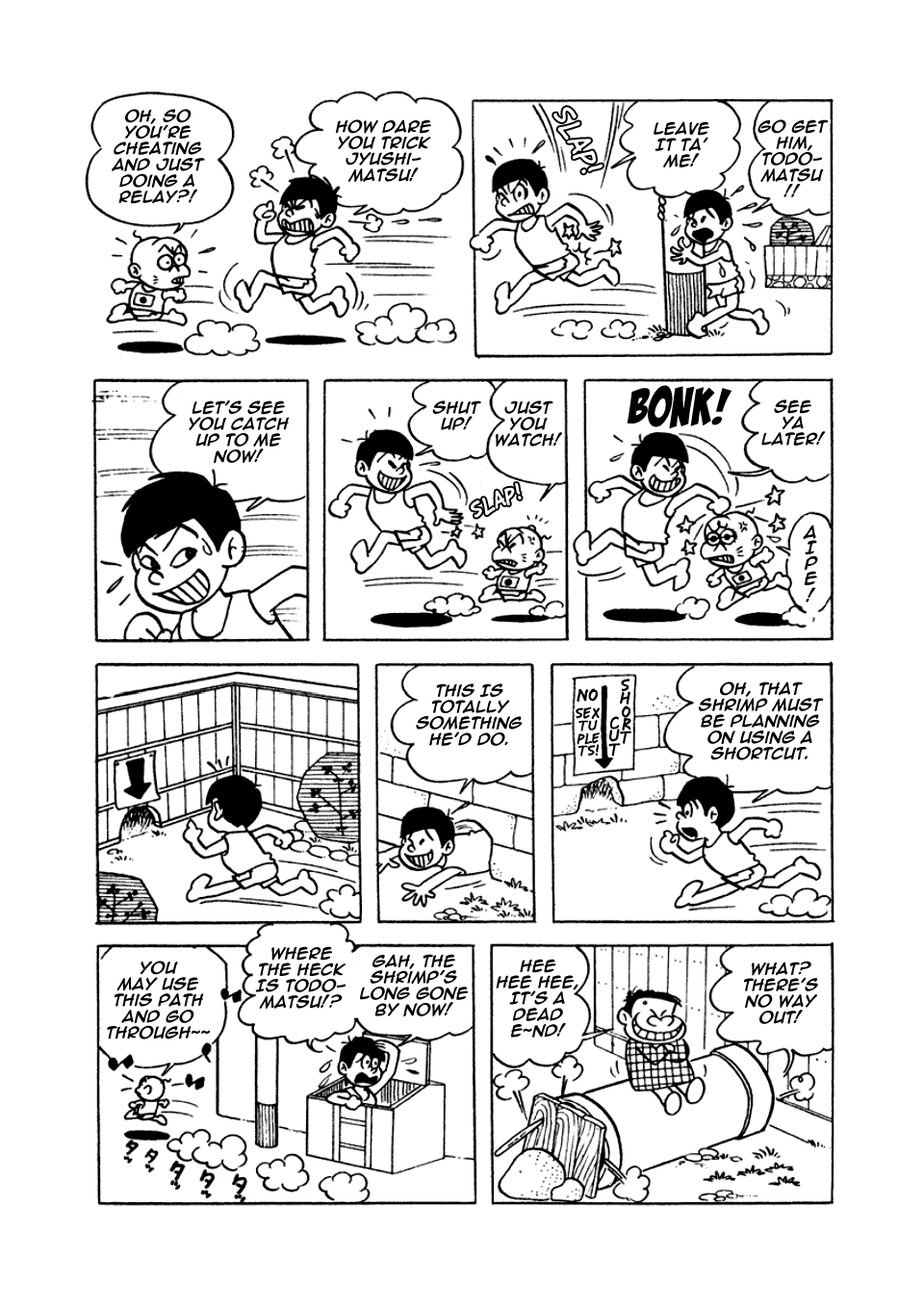 Osomatsu-kun Chapter 12 page 7 - Chapter 12 : I Won't Lose To No Sextuplets!