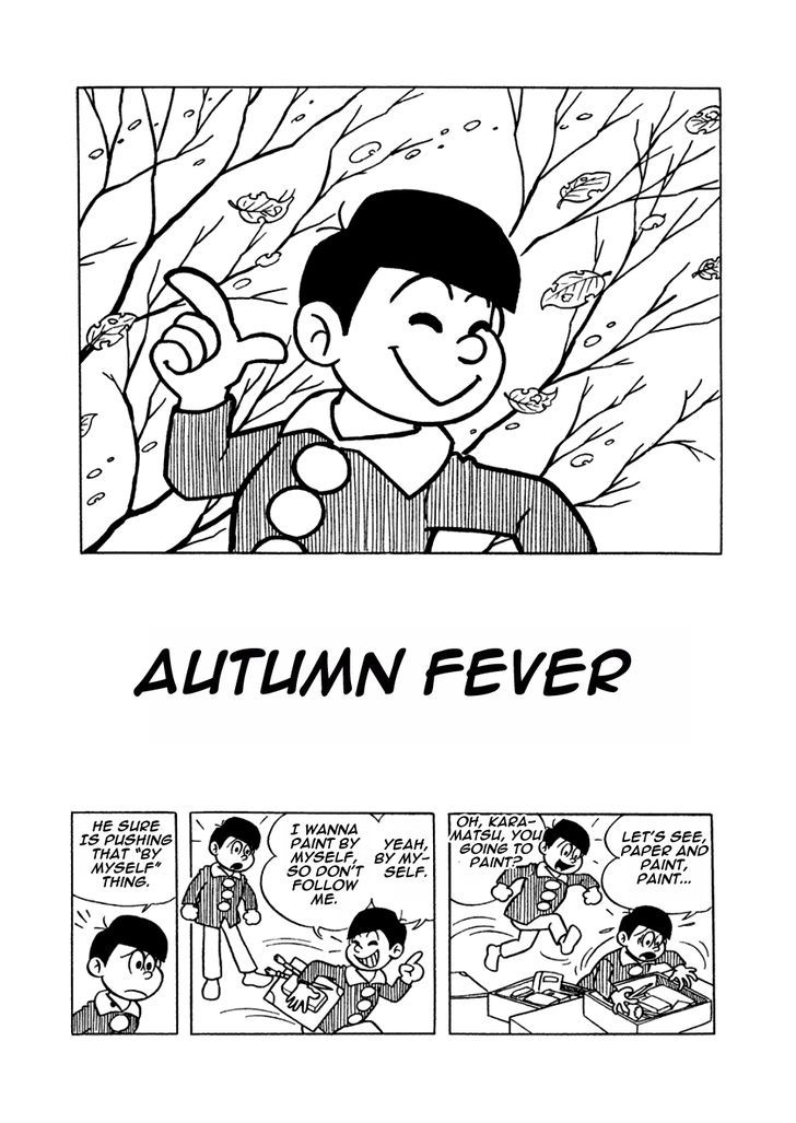 Osomatsu-kun Chapter 13 page 1 - Chapter 13 : Autumn Fever