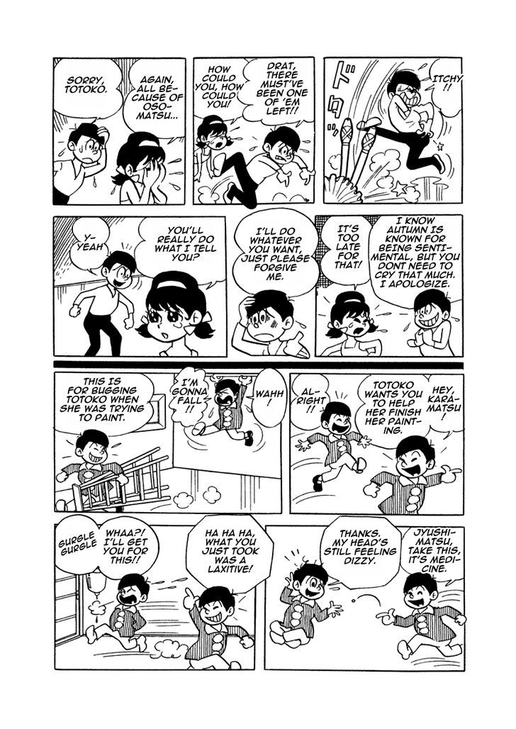 Osomatsu-kun Chapter 13 page 11 - Chapter 13 : Autumn Fever