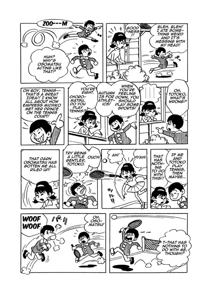 Osomatsu-kun Chapter 13 page 5 - Chapter 13 : Autumn Fever
