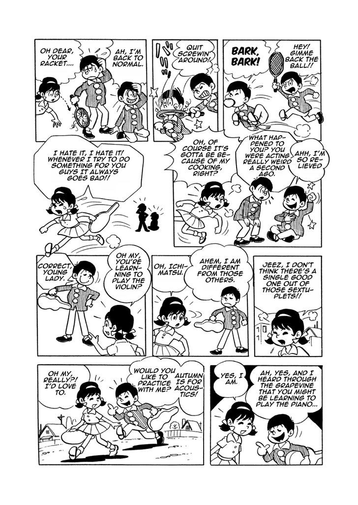 Osomatsu-kun Chapter 13 page 6 - Chapter 13 : Autumn Fever