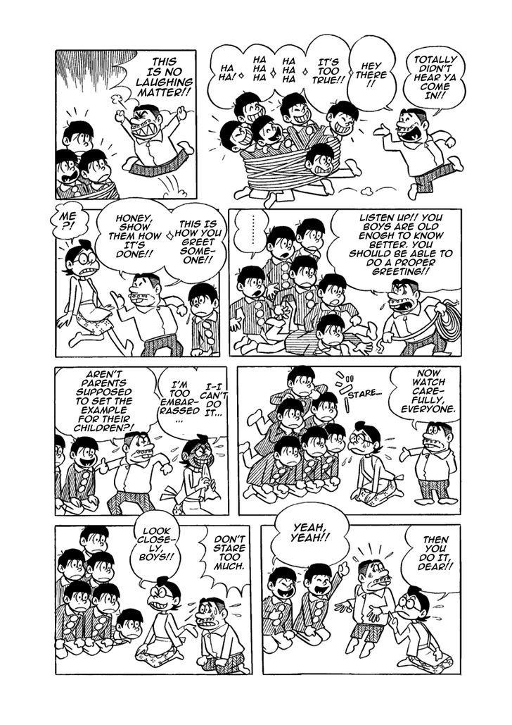 Osomatsu-kun Chapter 14 page 4 - Chapter 14