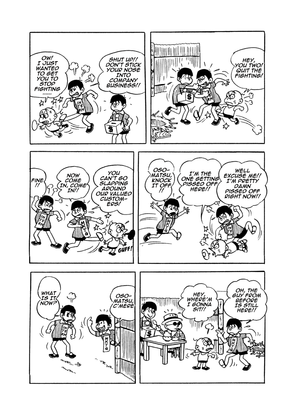 Osomatsu-kun Chapter 15 page 10 - Chapter 15 : Osomatsu, Inc.