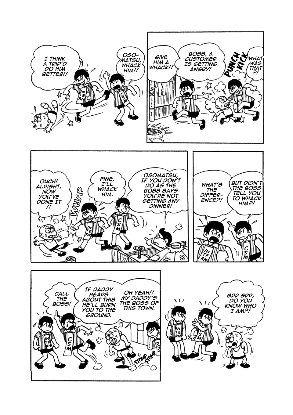 Osomatsu-kun Chapter 15 page 12 - Chapter 15 : Osomatsu, Inc.