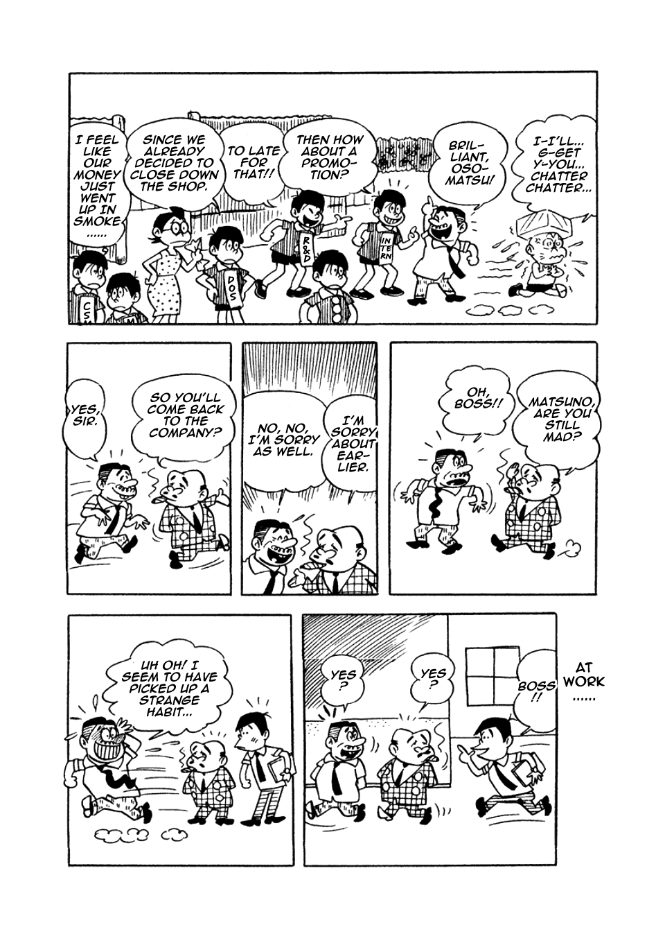 Osomatsu-kun Chapter 15 page 15 - Chapter 15 : Osomatsu, Inc.