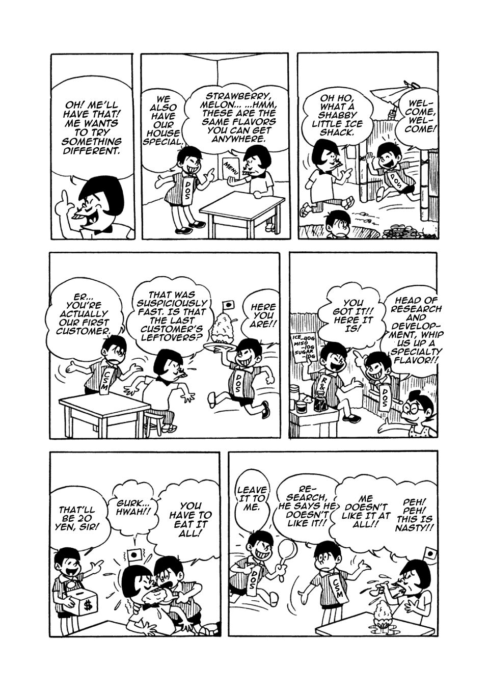 Osomatsu-kun Chapter 15 page 6 - Chapter 15 : Osomatsu, Inc.