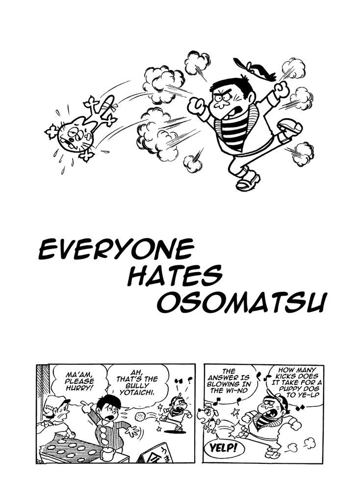 Osomatsu-kun Chapter 16 page 1 - Chapter 16 : Everyone Hates Osomatsu
