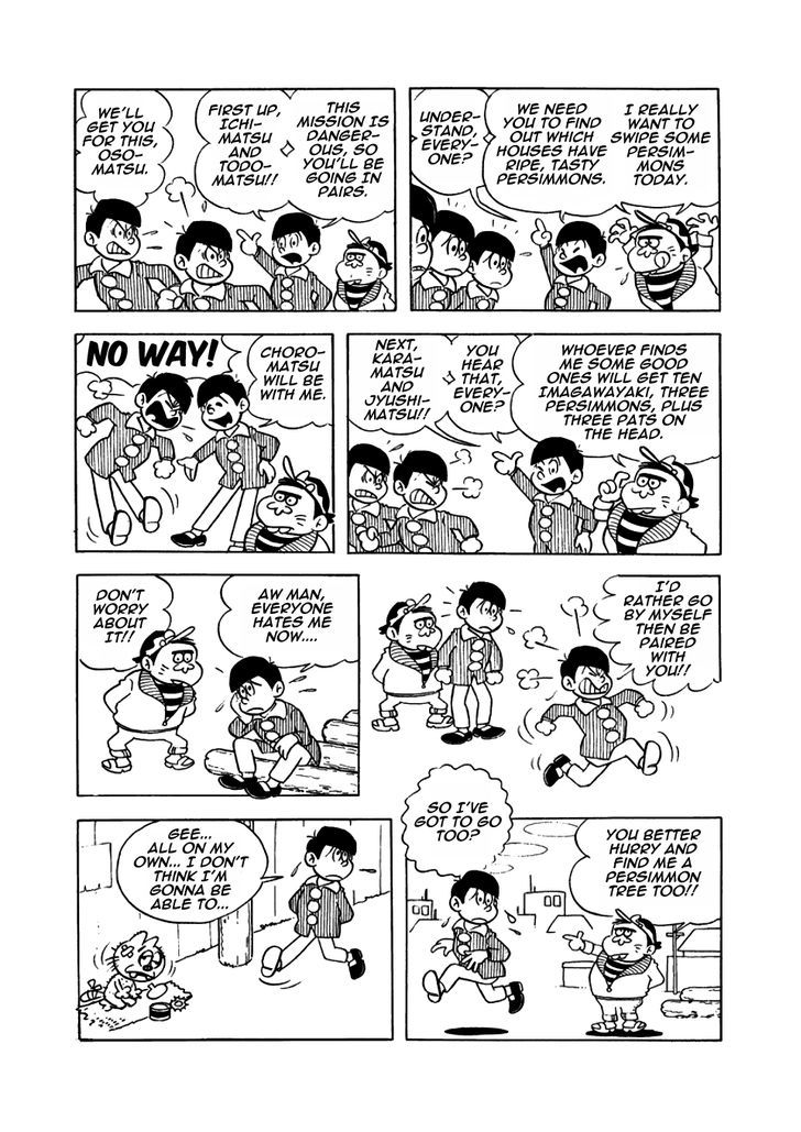 Osomatsu-kun Chapter 16 page 4 - Chapter 16 : Everyone Hates Osomatsu