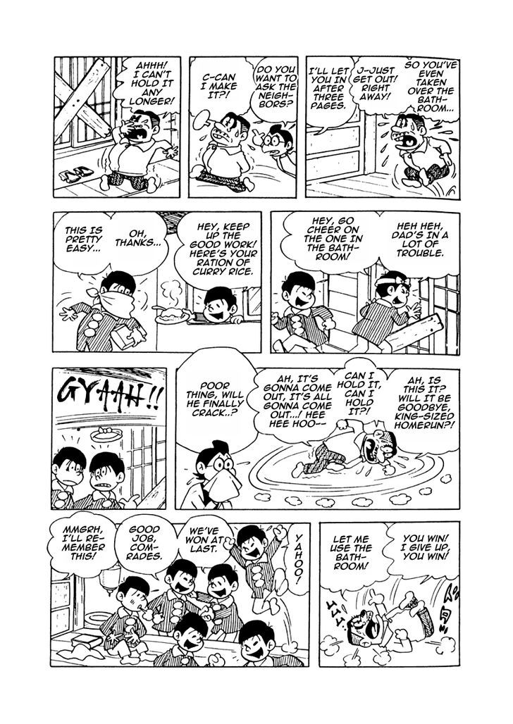 Osomatsu-kun Chapter 17 page 5 - Chapter 17 : Give Us Rooms