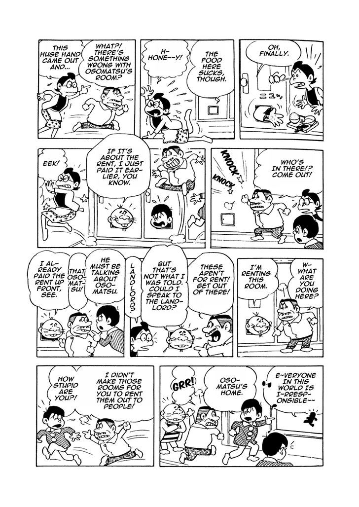 Osomatsu-kun Chapter 17 page 7 - Chapter 17 : Give Us Rooms