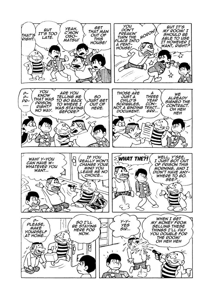 Osomatsu-kun Chapter 17 page 8 - Chapter 17 : Give Us Rooms