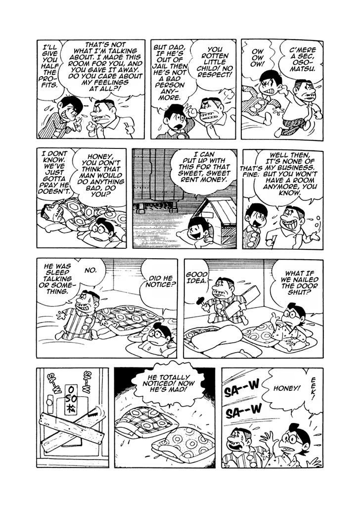 Osomatsu-kun Chapter 17 page 9 - Chapter 17 : Give Us Rooms