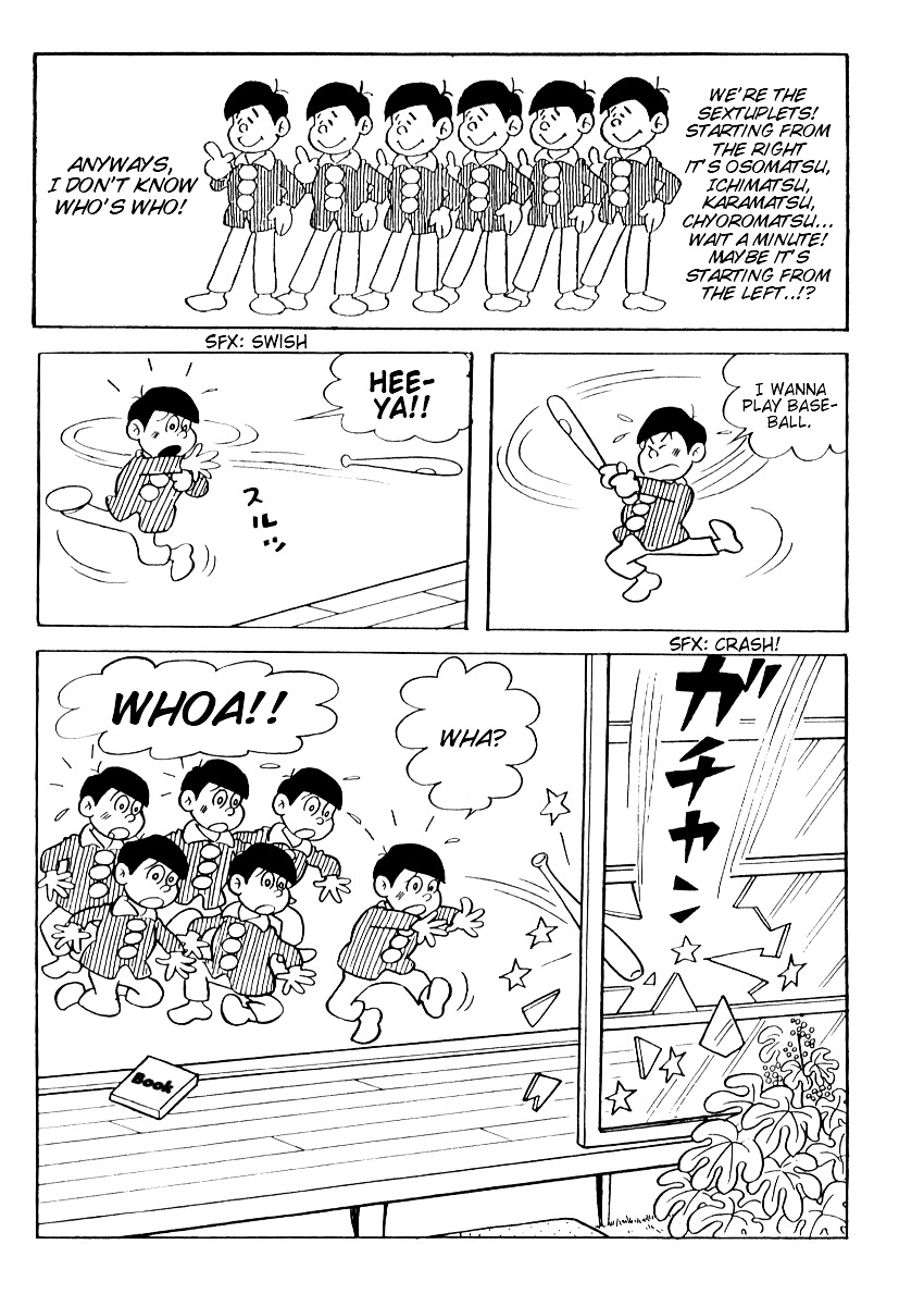 Osomatsu-kun Chapter 2.2 page 2 - Chapter 2 v2 : Our Minds Are Made Up, Let's Run Away!