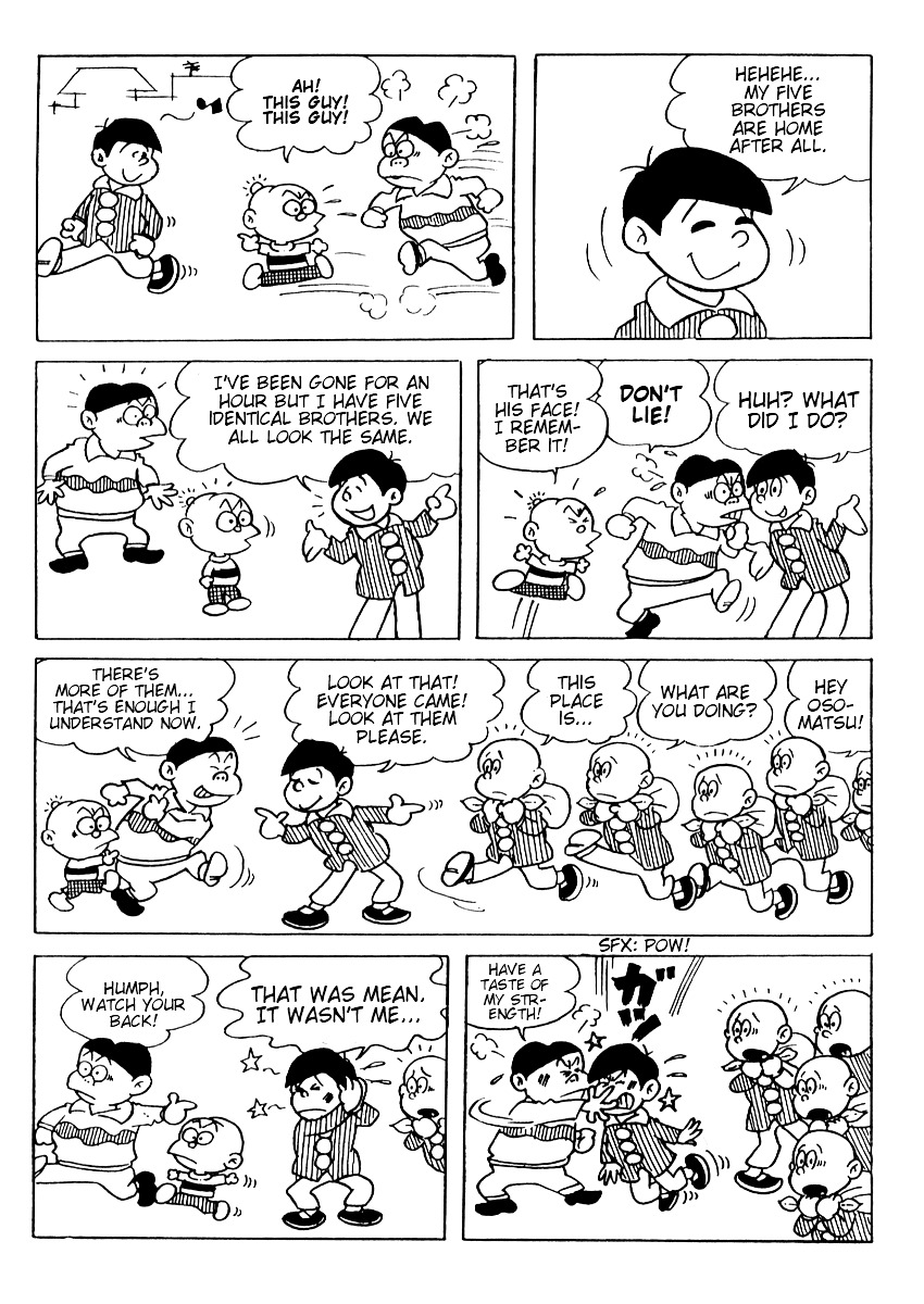 Osomatsu-kun Chapter 2.2 page 7 - Chapter 2 v2 : Our Minds Are Made Up, Let's Run Away!