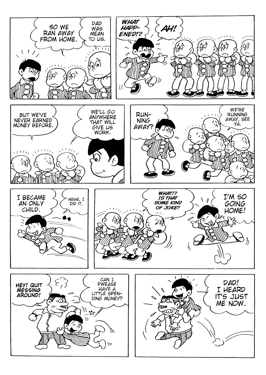 Osomatsu-kun Chapter 2.2 page 8 - Chapter 2 v2 : Our Minds Are Made Up, Let's Run Away!