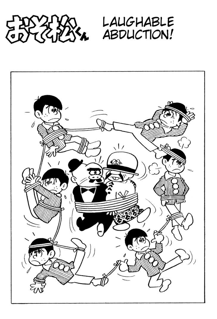 Osomatsu-kun Chapter 3 page 1 - Chapter 3 : Laughable Abduction!