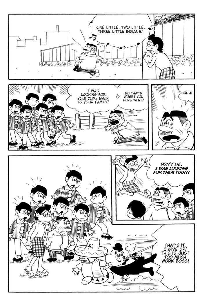 Osomatsu-kun Chapter 3 page 10 - Chapter 3 : Laughable Abduction!
