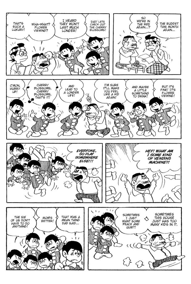 Osomatsu-kun Chapter 3 page 2 - Chapter 3 : Laughable Abduction!