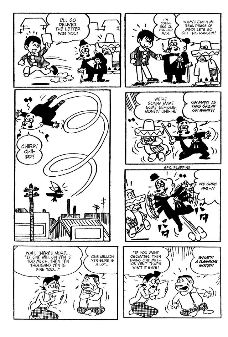 Osomatsu-kun Chapter 3 page 7 - Chapter 3 : Laughable Abduction!
