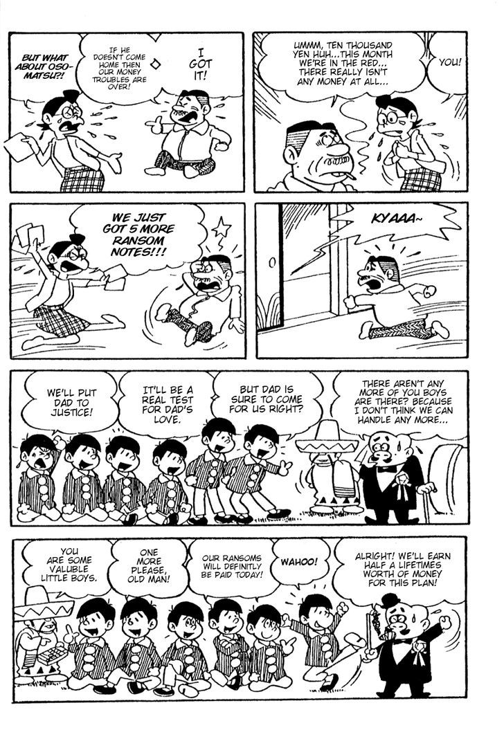 Osomatsu-kun Chapter 3 page 8 - Chapter 3 : Laughable Abduction!