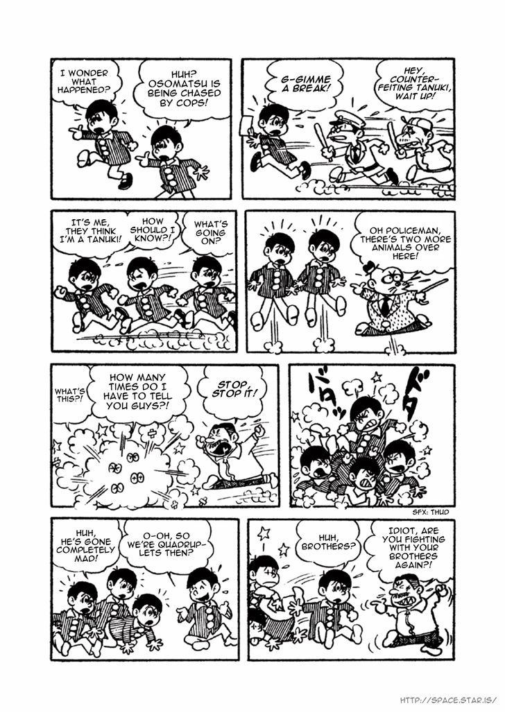 Osomatsu-kun Chapter 4 page 6 - Chapter 4 : I Now Have a Seventh Son!