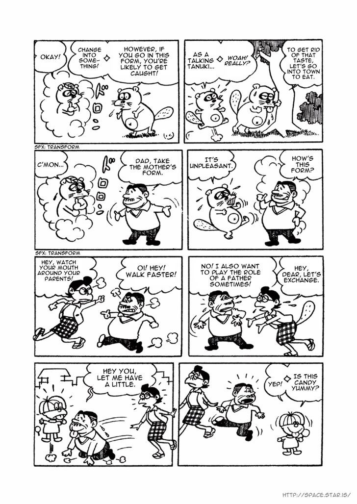 Osomatsu-kun Chapter 5 page 2 - Chapter 5 : Tanuki's Revenge, Tanuki Soba