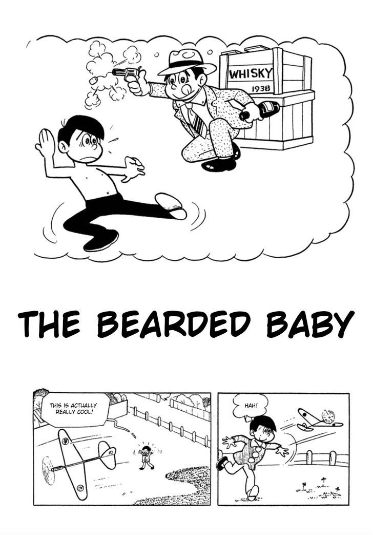 Osomatsu-kun Chapter 6 page 1 - Chapter 6 : The Bearded Baby Gang Plan
