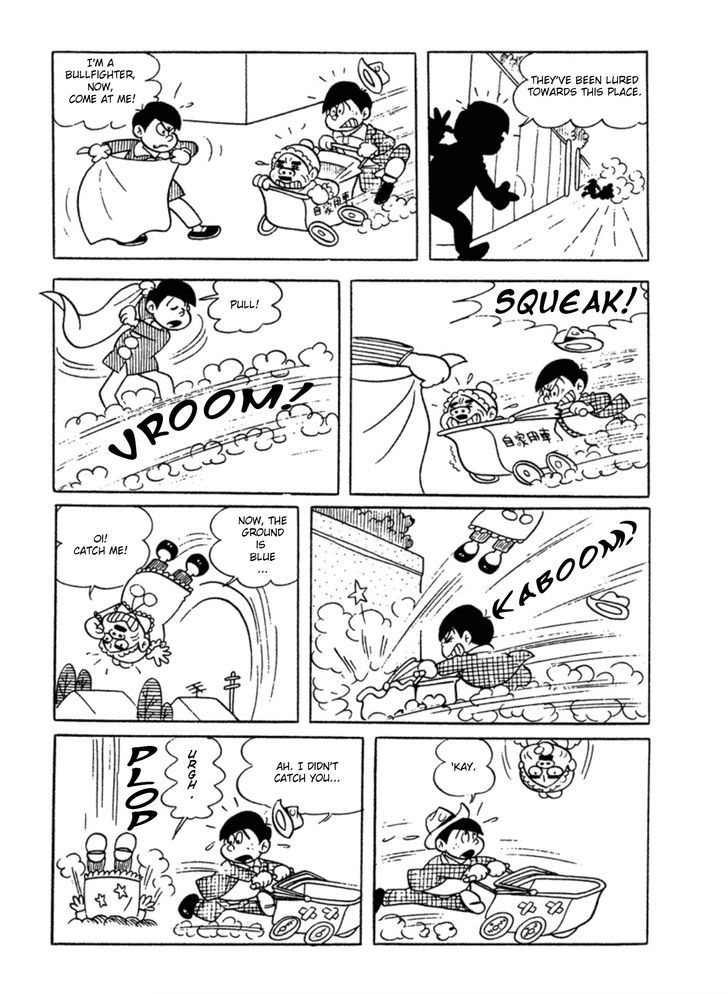 Osomatsu-kun Chapter 6 page 10 - Chapter 6 : The Bearded Baby Gang Plan