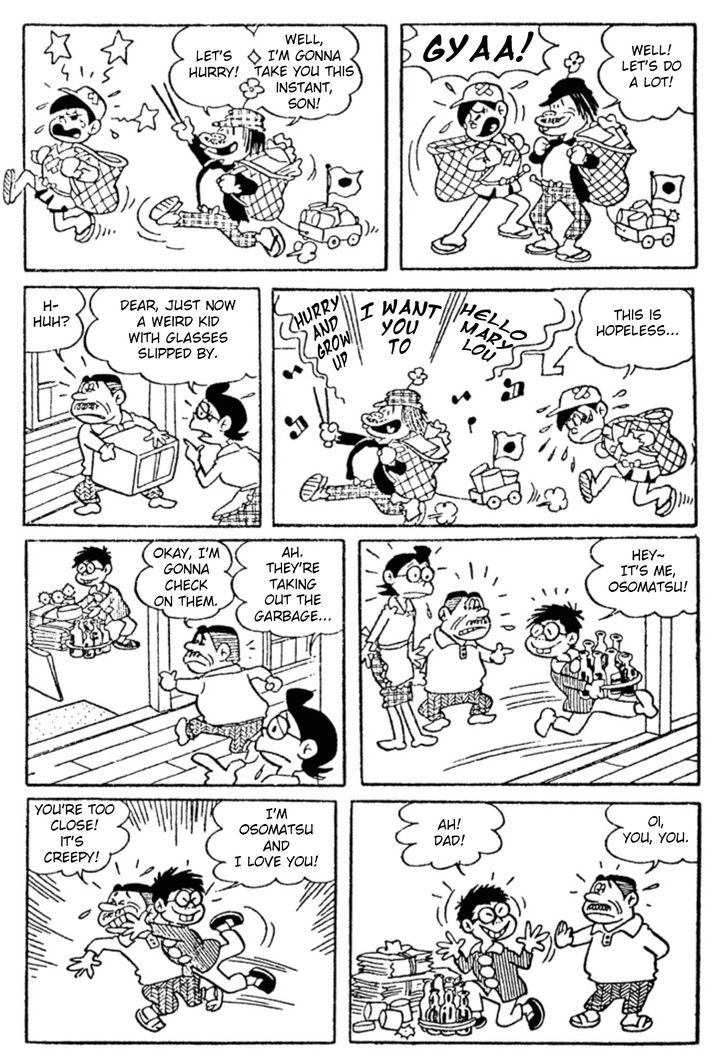 Osomatsu-kun Chapter 7 page 5 - Chapter 7 : Osomatsu's The Prince and the Pauper?