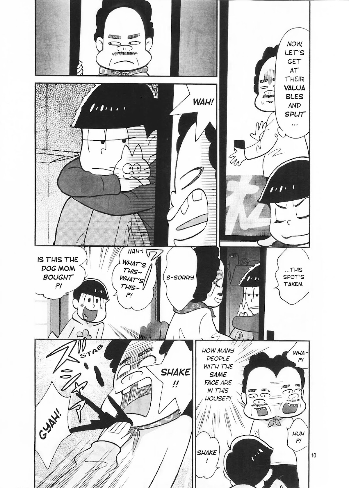 Osomatsu-san Chapter 1 page 10 - Chapter 1