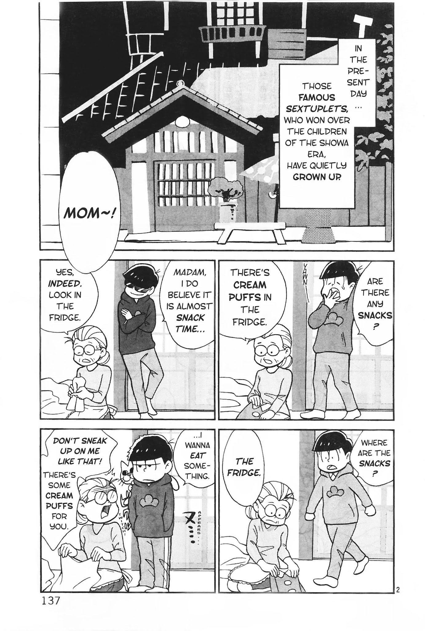 Osomatsu-san Chapter 1 page 2 - Chapter 1