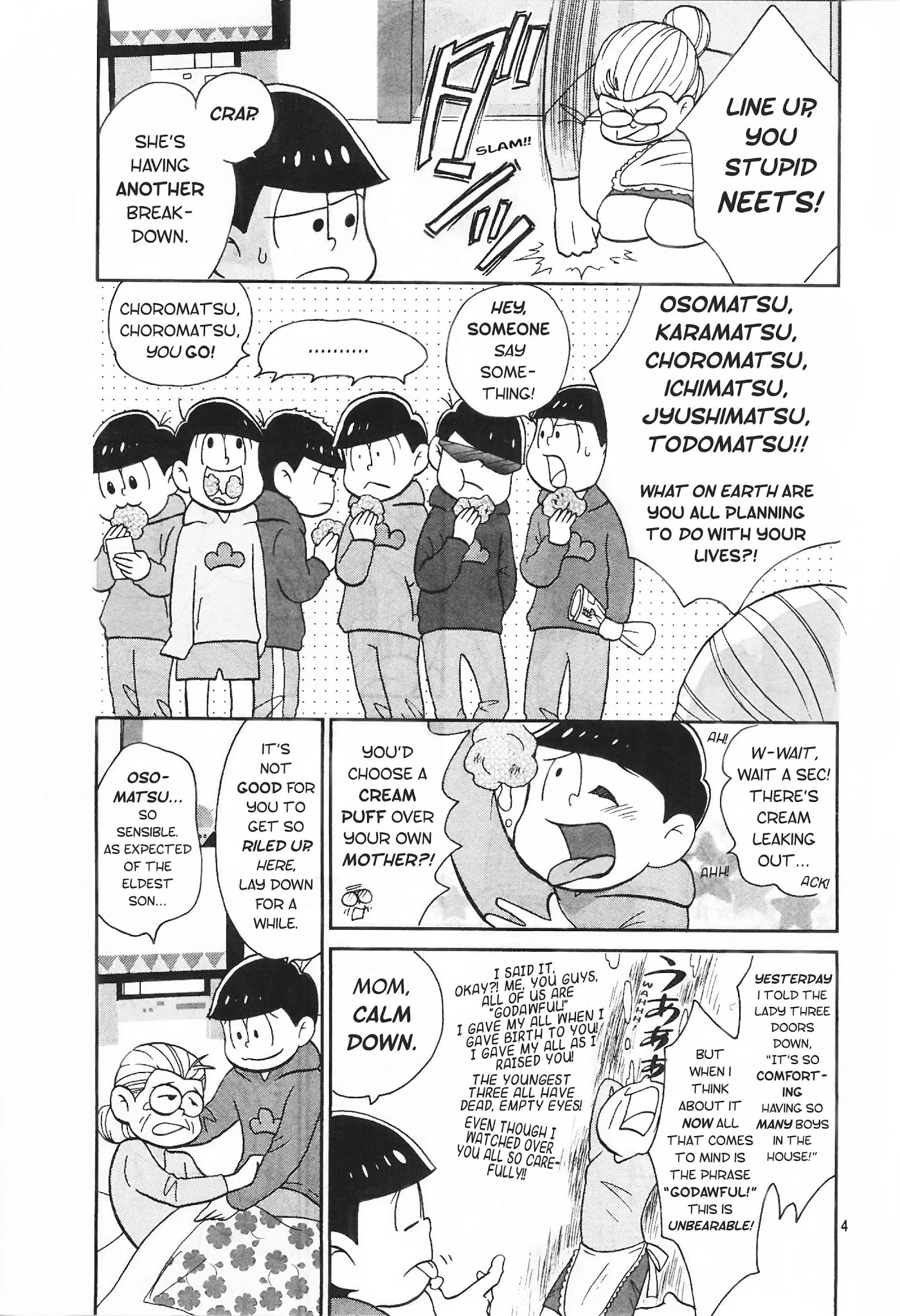 Osomatsu-san Chapter 1 page 4 - Chapter 1