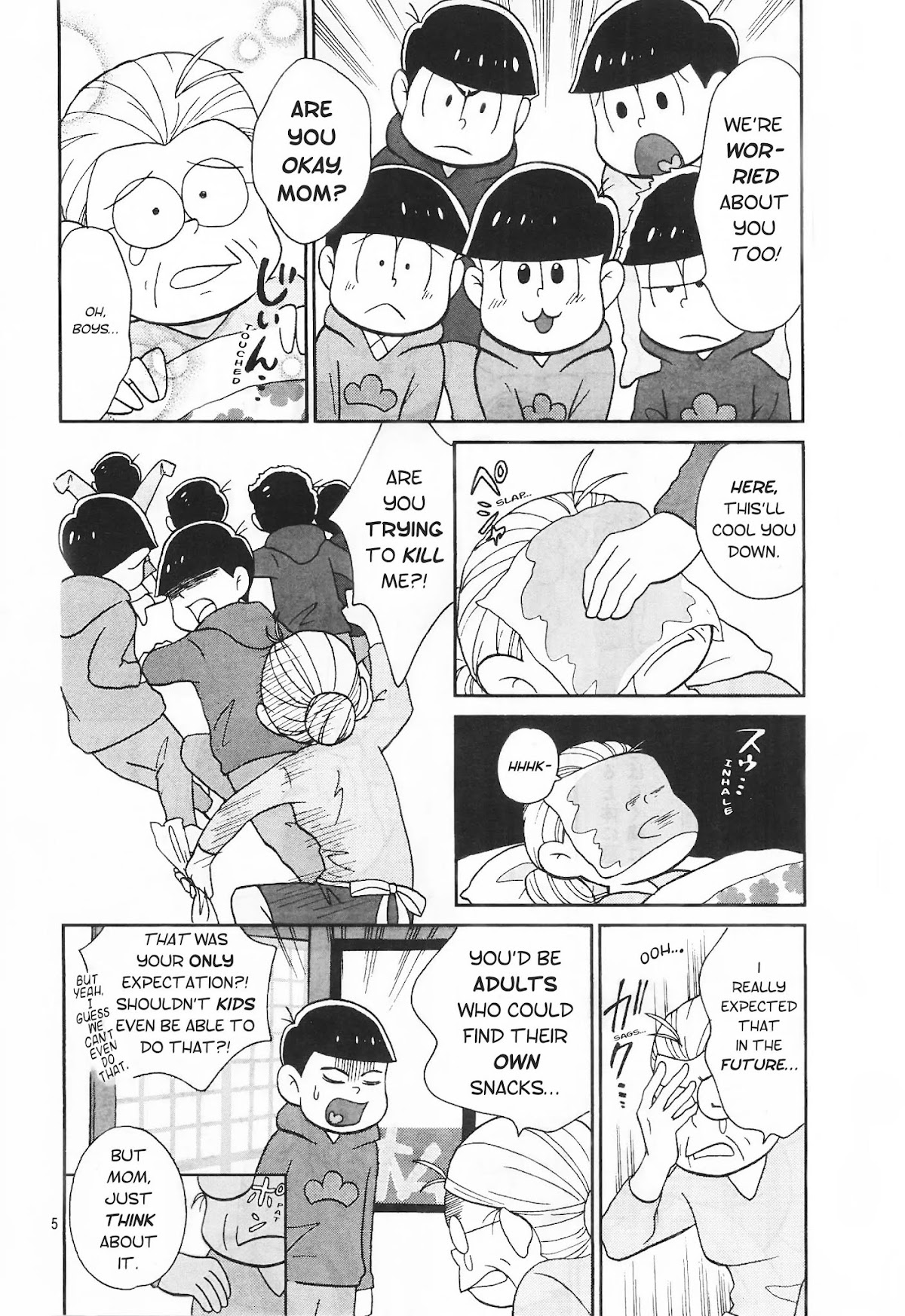 Osomatsu-san Chapter 1 page 5 - Chapter 1