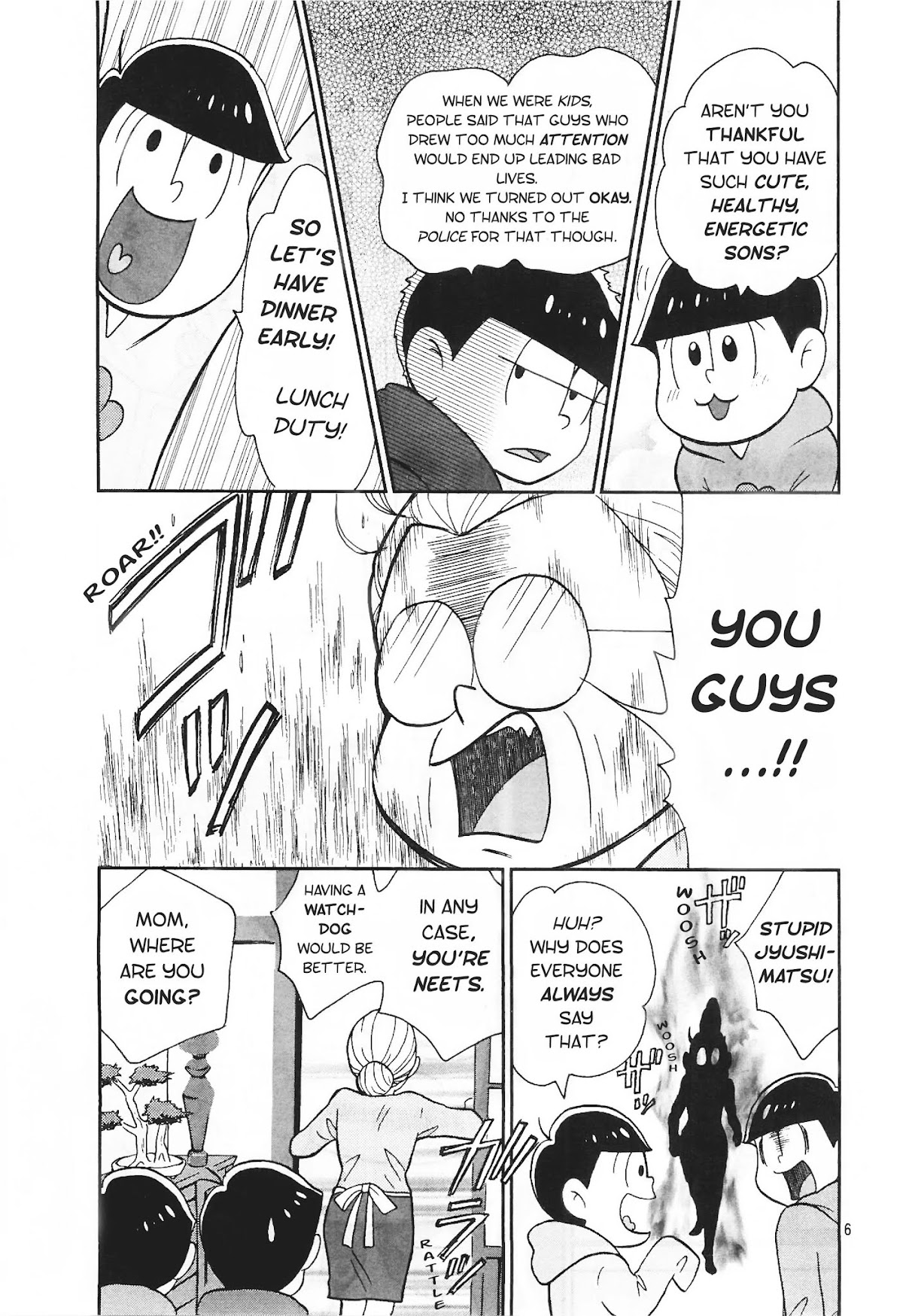 Osomatsu-san Chapter 1 page 6 - Chapter 1