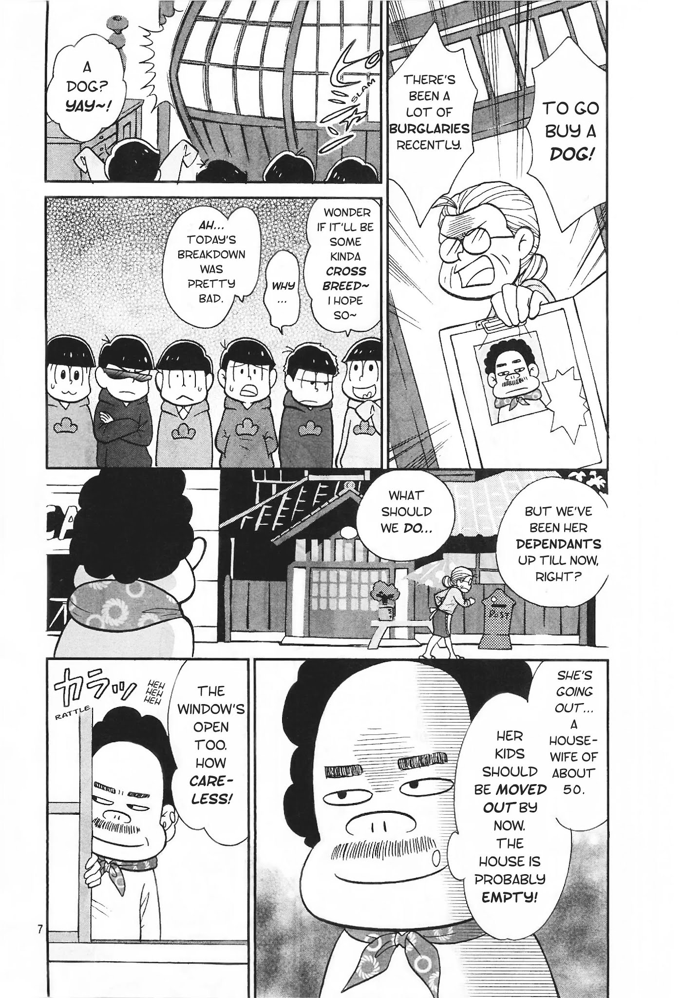Osomatsu-san Chapter 1 page 7 - Chapter 1