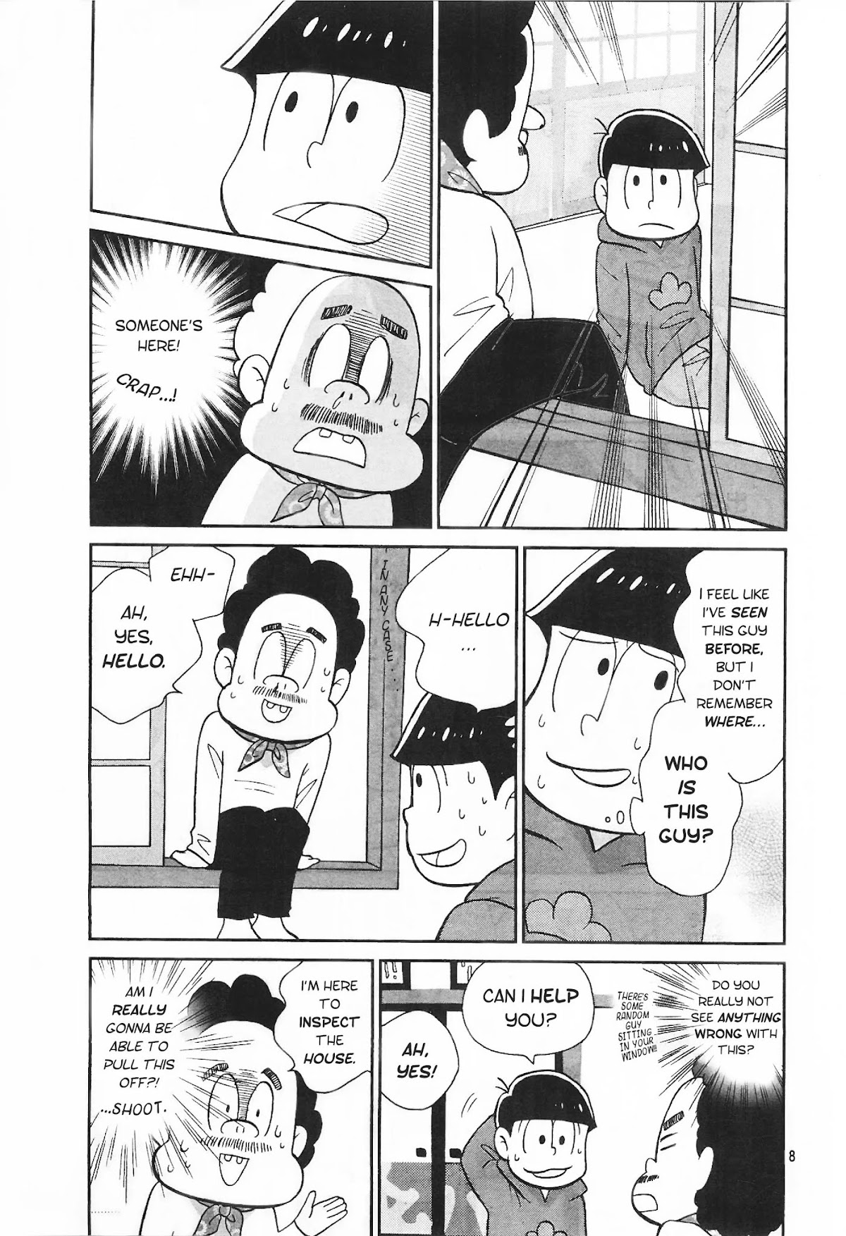Osomatsu-san Chapter 1 page 8 - Chapter 1
