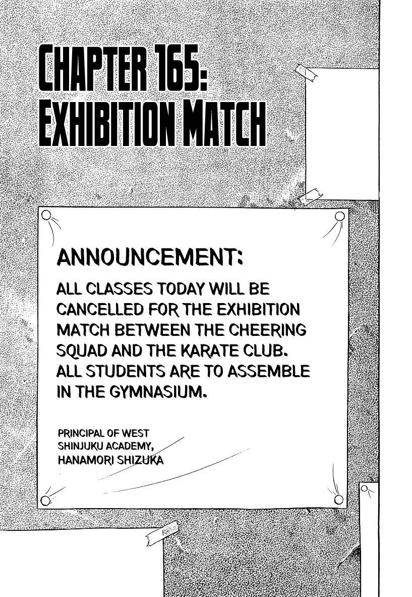 Osu!! Karatebu Chapter 165 page 1 - Chapter 165
