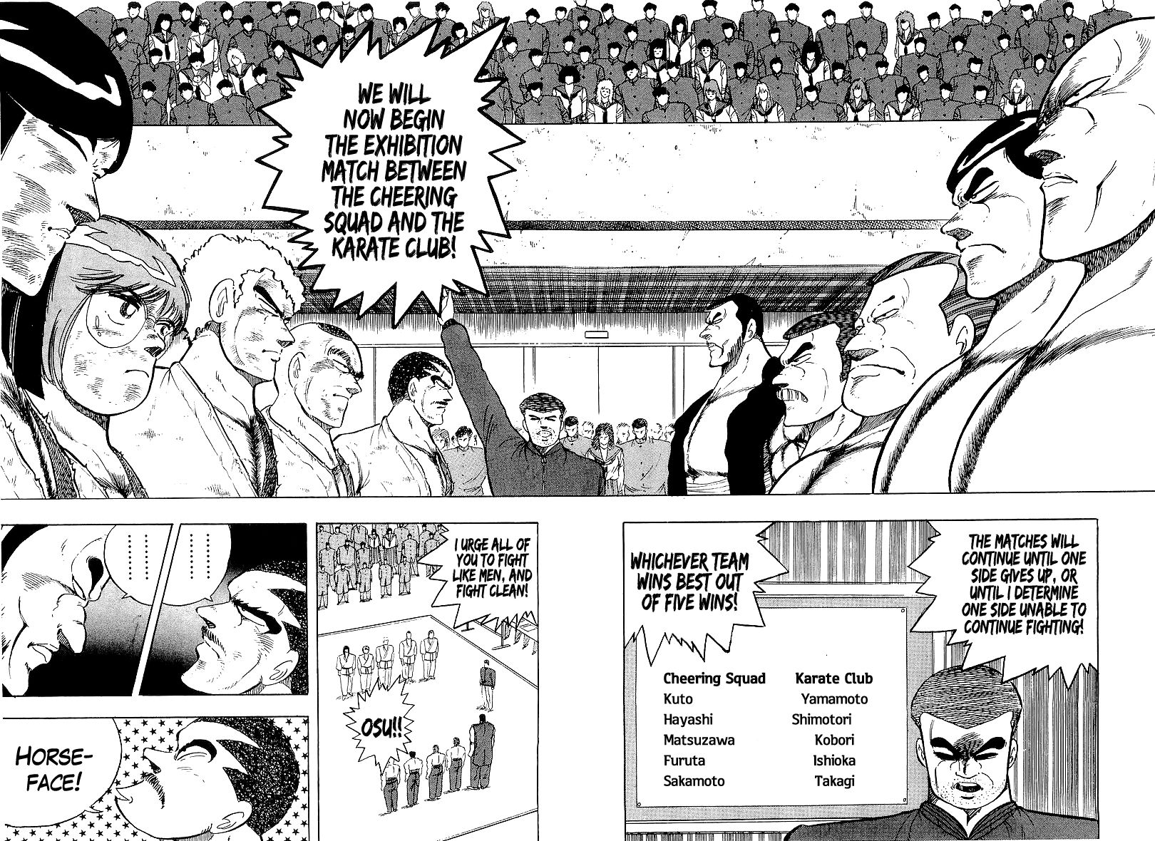 Osu!! Karatebu Chapter 165 page 3 - Chapter 165