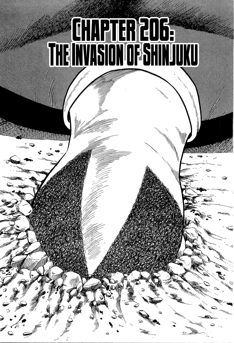 Osu!! Karatebu Chapter 206 page 1 - Chapter 206: The Invasion of Shinjuku