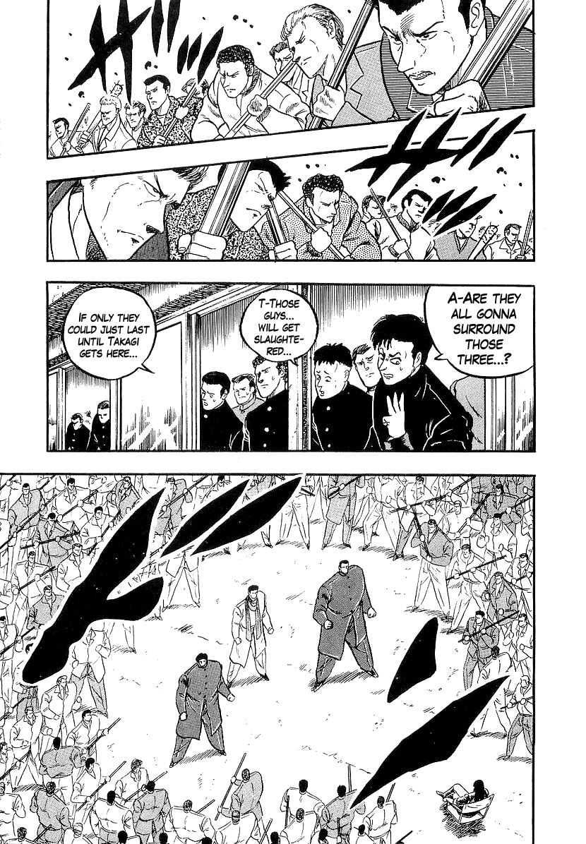 Osu!! Karatebu Chapter 208 page 10 - Chapter 208: 3 vs. 200