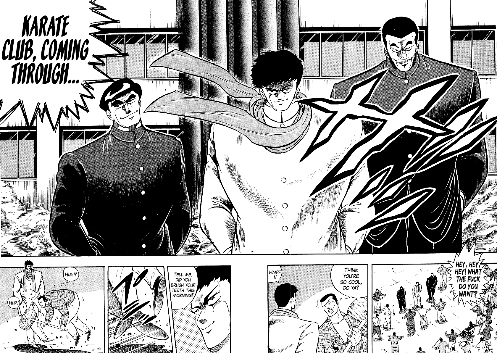 Osu!! Karatebu Chapter 208 page 6 - Chapter 208: 3 vs. 200