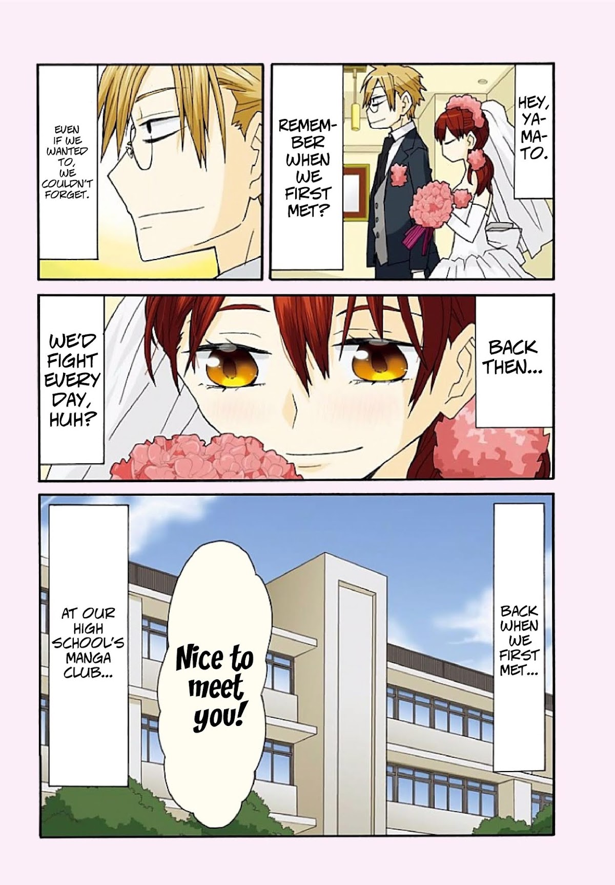 Otakare Fujo Kano Chapter 1 page 3 - Chapter 1: Yesterday's Enemy is Today's Lover